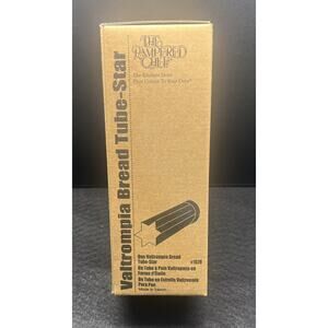 THE PAMPERED CHEF Valtrompia Bread Tube Star #1570 NEW IN BOX‎